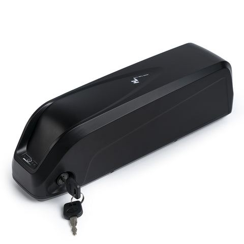 【CA STOCK】S039-B Hailong 48V/52V 13Ah BMS30A Chinese 2500mAh Cells Battery with 2A Charger for 0-1000W Bafang BBSHD Motor