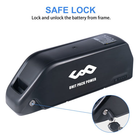 【EU STOCK】R049-8 36V 52V 20AH 25AH BMS20-50A Electric Bike Battery Pack For 0-2000W Bafang Motor