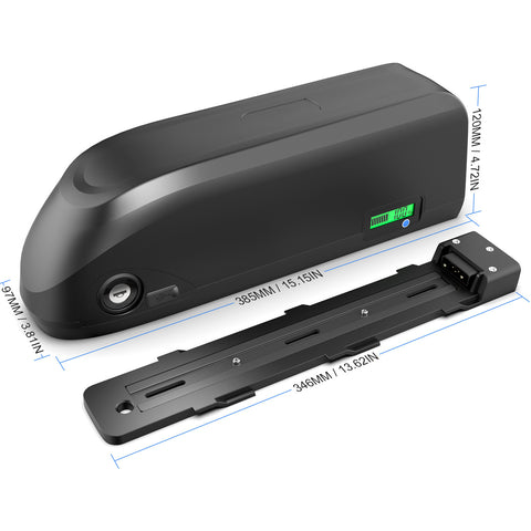 【USA STOCK 】U009 48V 20Ah BMS50A LG5200 Samsung5000mAh Cells li-ion Ebike battery For 0-1500w Motor with 3A charger