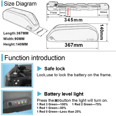 【EU STOCK】R049-3 BMS40A LG3200mAh 58.8V2A DC【2-7 day delivery】