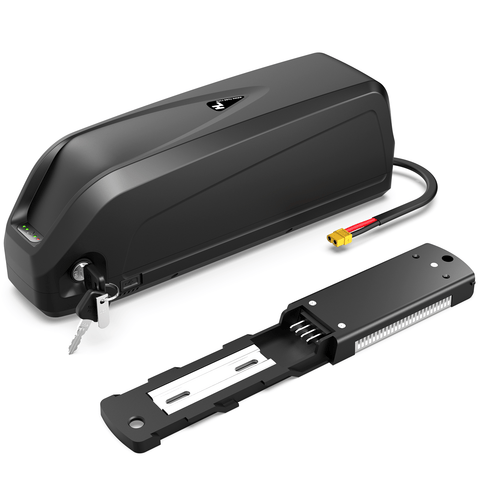 【USA Stock】S039-5 Hailong 48V 52V 20Ah 17.5AH BMS50A Battery With 3A 2A Charger For 1500W Motor With UL Certificate