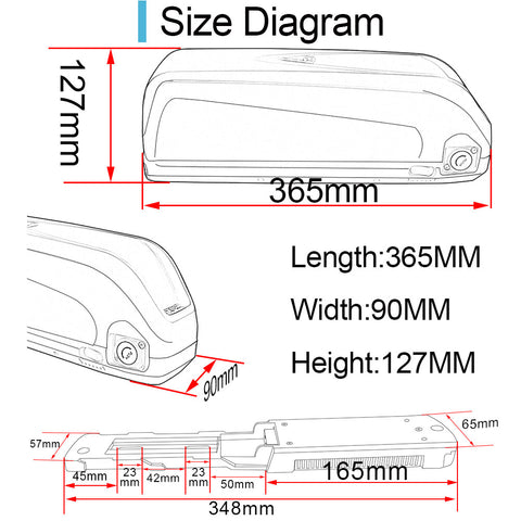 【USA Stock】Hailong S039-5 48V 20Ah BMS50A Battery With 3A Charger Chinese 5000mAh cells For 1500W Motor With UL Certificate